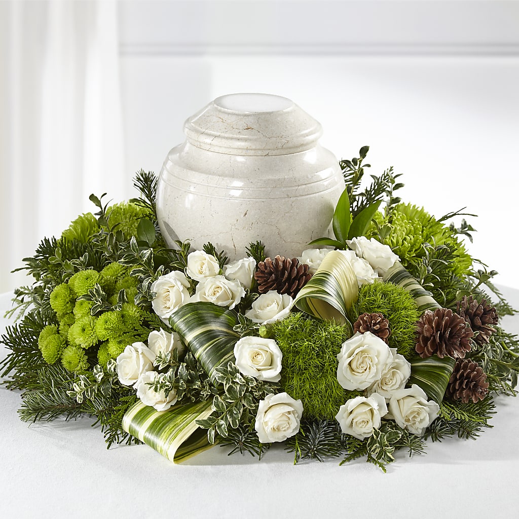 Precious Evergreen Cremation Adornment